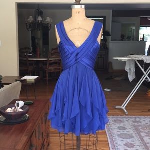 BCBG Royal Blue Cocktail Dress Size 06